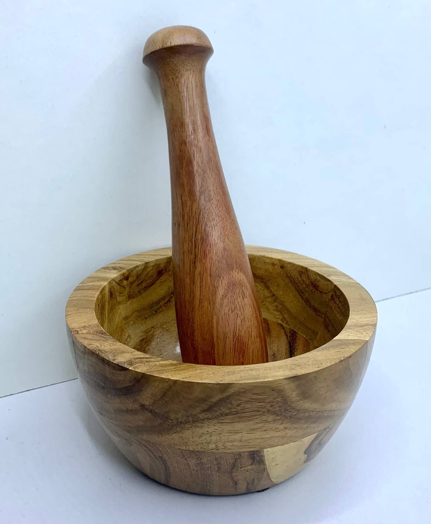 Acacia Wood - Mortar & Pestle