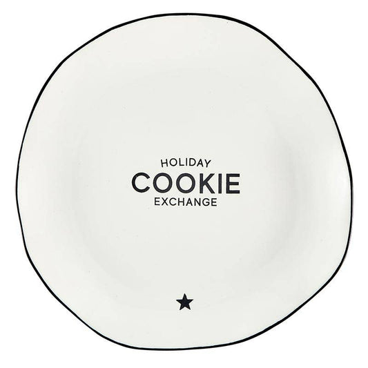 Ceramic Plate - Cookie Exchange