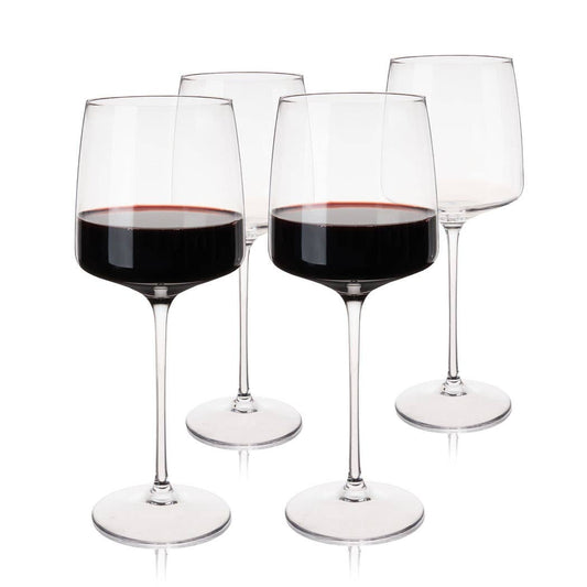 Reserve Julien Crystal Bordeaux Glasses - Set of 4