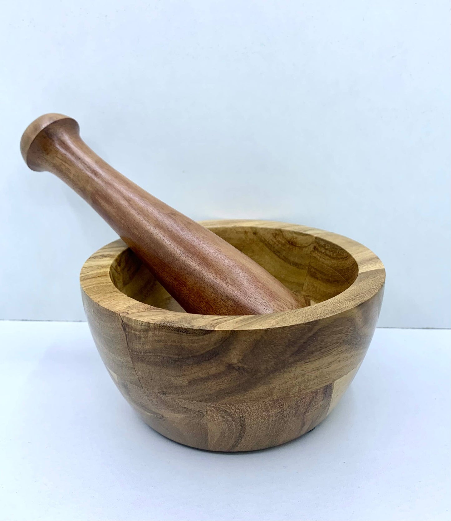 Acacia Wood - Mortar & Pestle